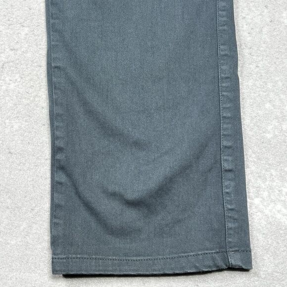 Peter Millar Chino Pants Mens Size 36 Blue Green Straight Leg Golf Solid Work - Picture 4 of 11